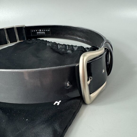 Suzi Oher Gray & Silver Metal Stretchable Belt Six Size Medium Plus main image 9